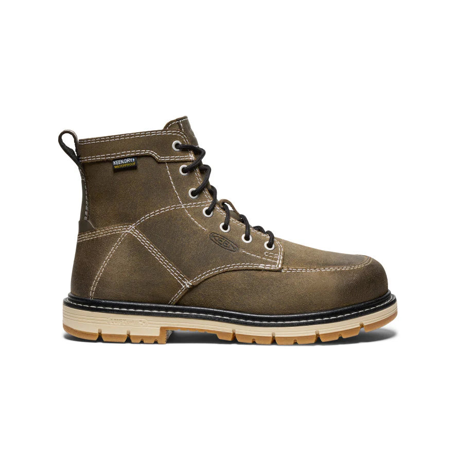 Women's San Jose 6" Waterproof 90° Heel Boot (Aluminum Toe)