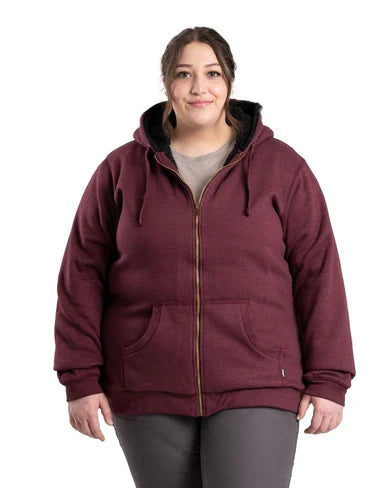 Berne Women's Insulated Full Zip Hooded Sweatshirt